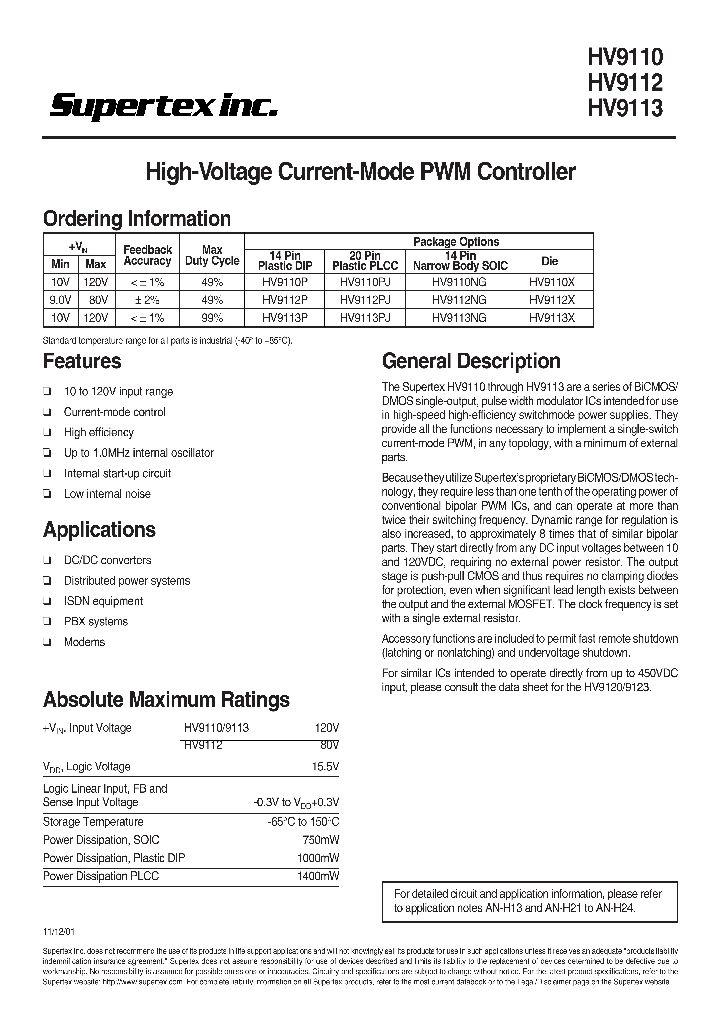 HV9112_143470.PDF Datasheet