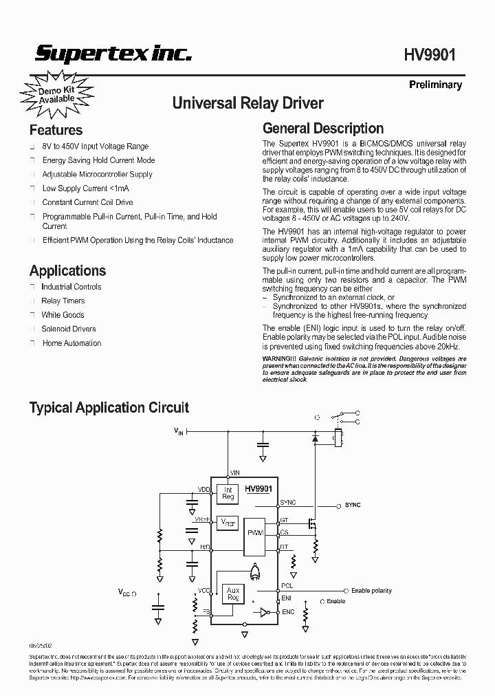 HV9901_56014.PDF Datasheet
