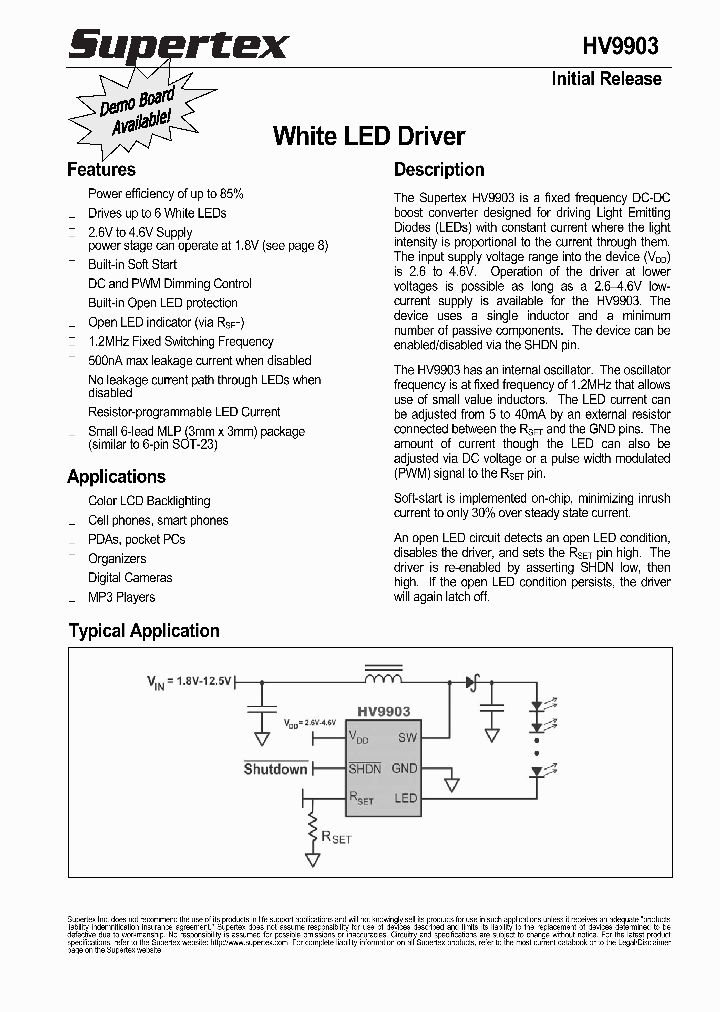 HV9903_56018.PDF Datasheet
