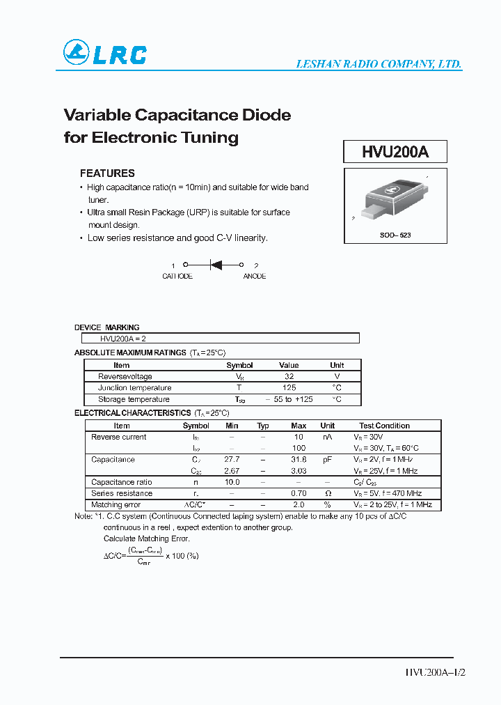HVU200_62223.PDF Datasheet