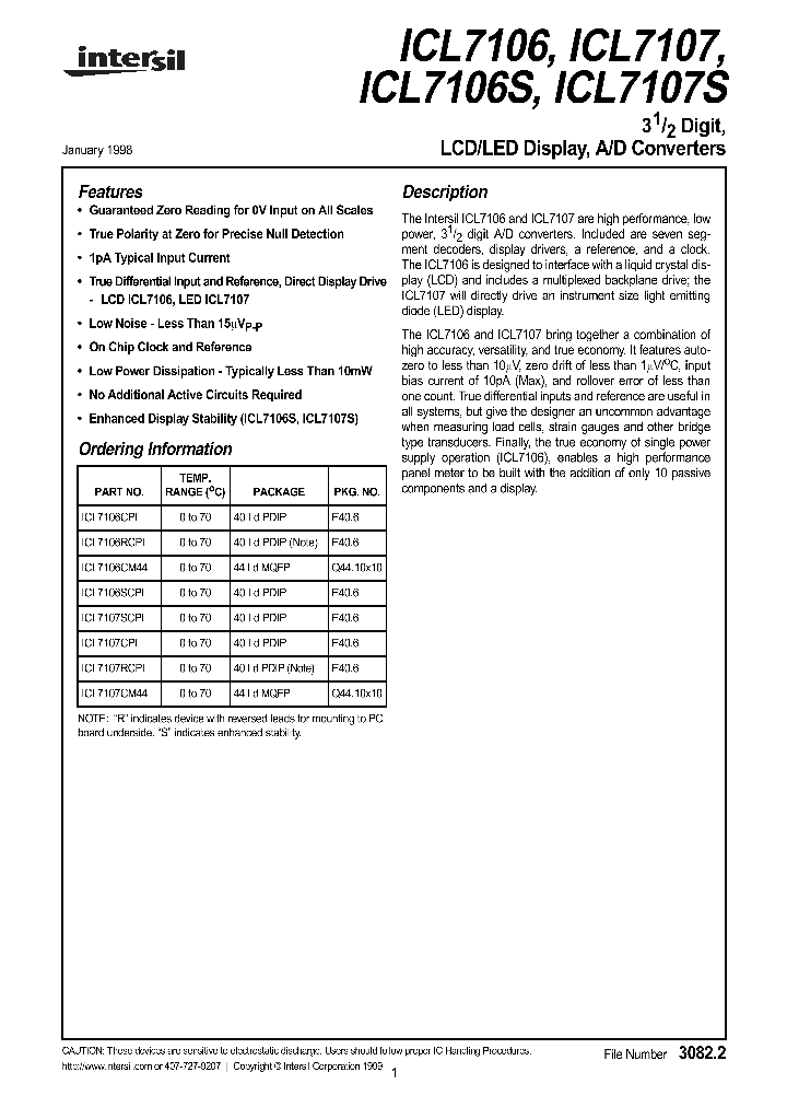 ICL7106_2420.PDF Datasheet