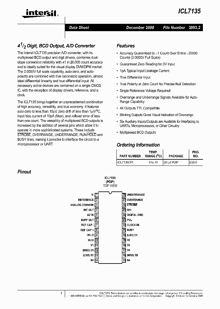 ICL7135_117552.PDF Datasheet
