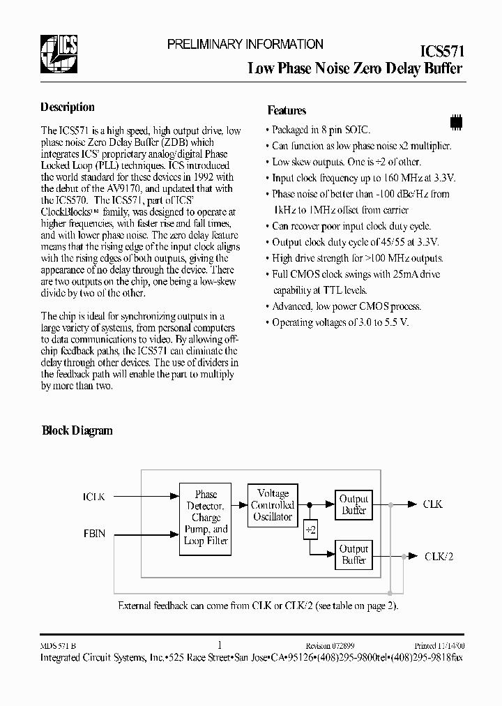 ICS571_152891.PDF Datasheet