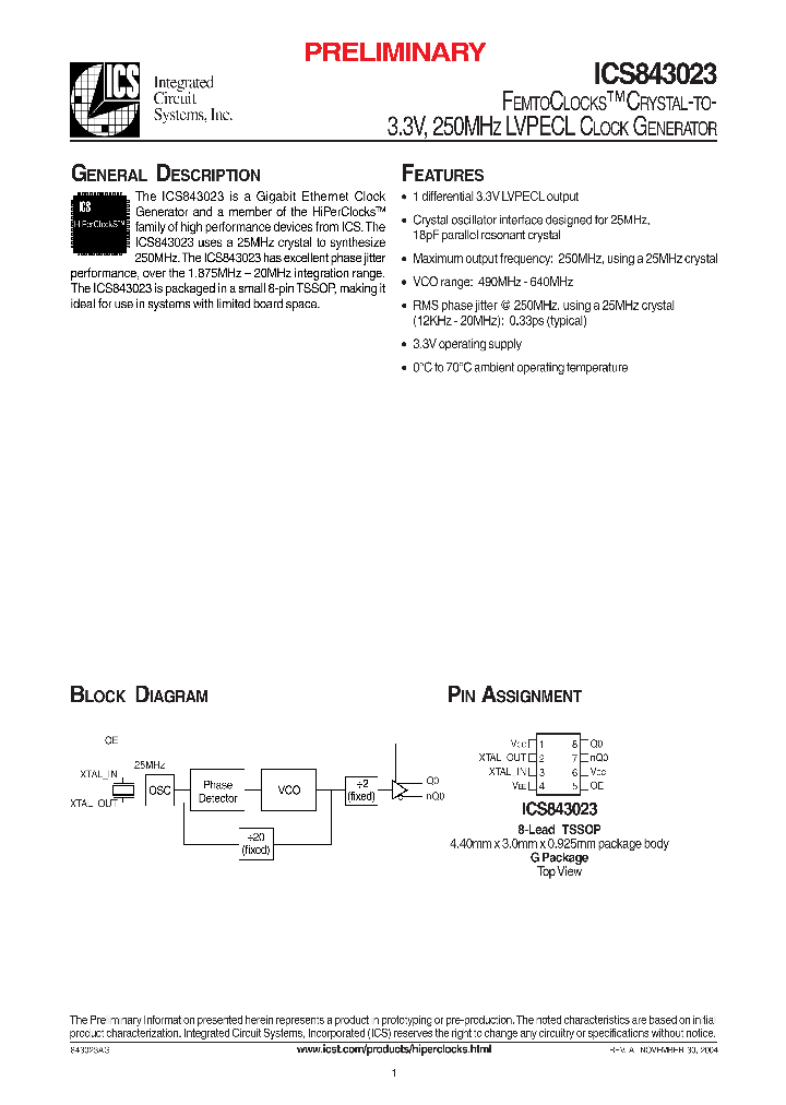 ICS843023_34932.PDF Datasheet