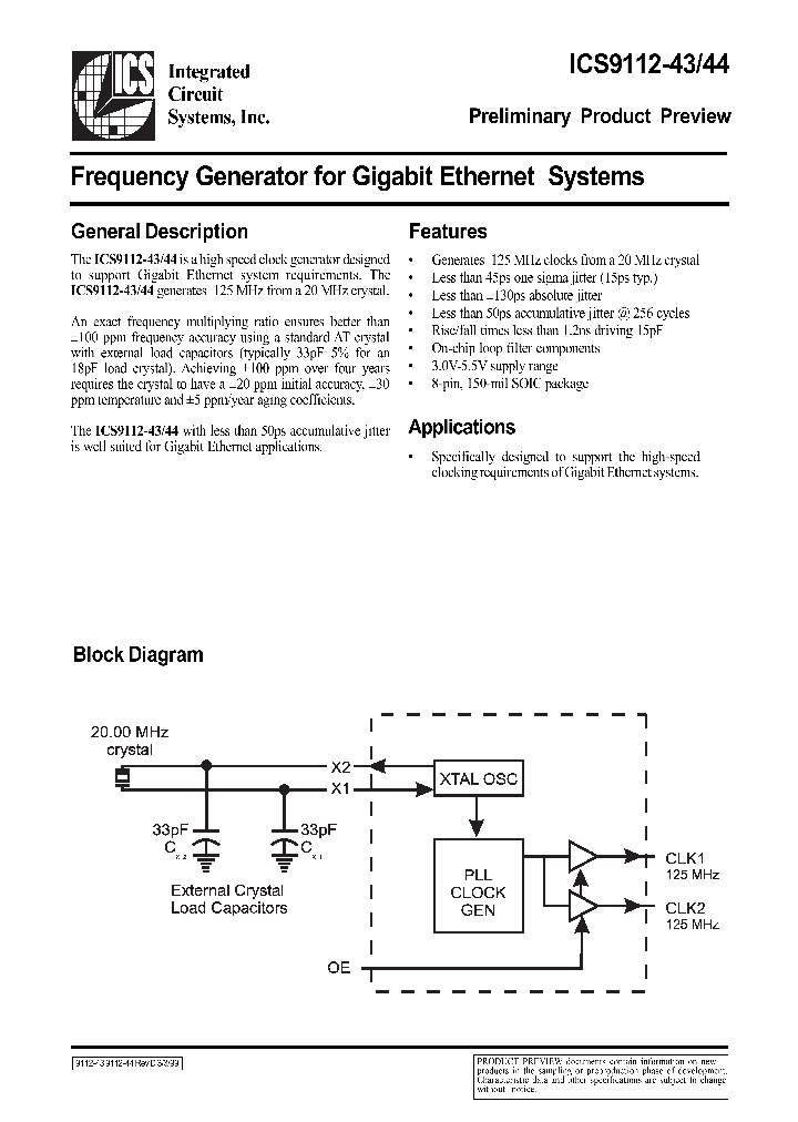 ICS9112M-43_20157.PDF Datasheet