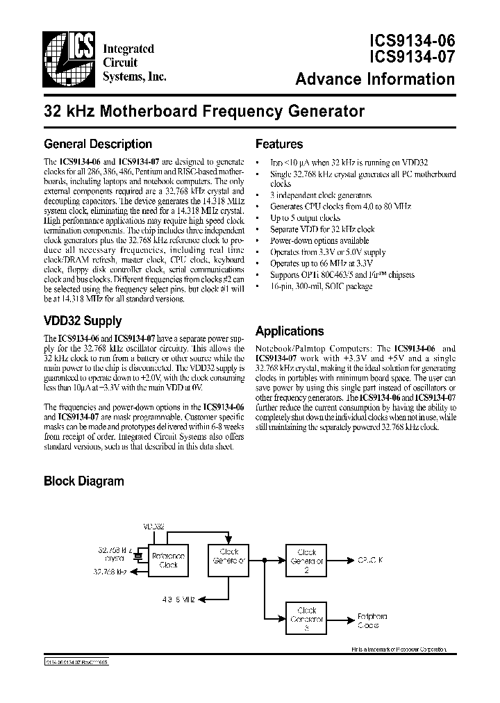 ICS9134-06_151562.PDF Datasheet