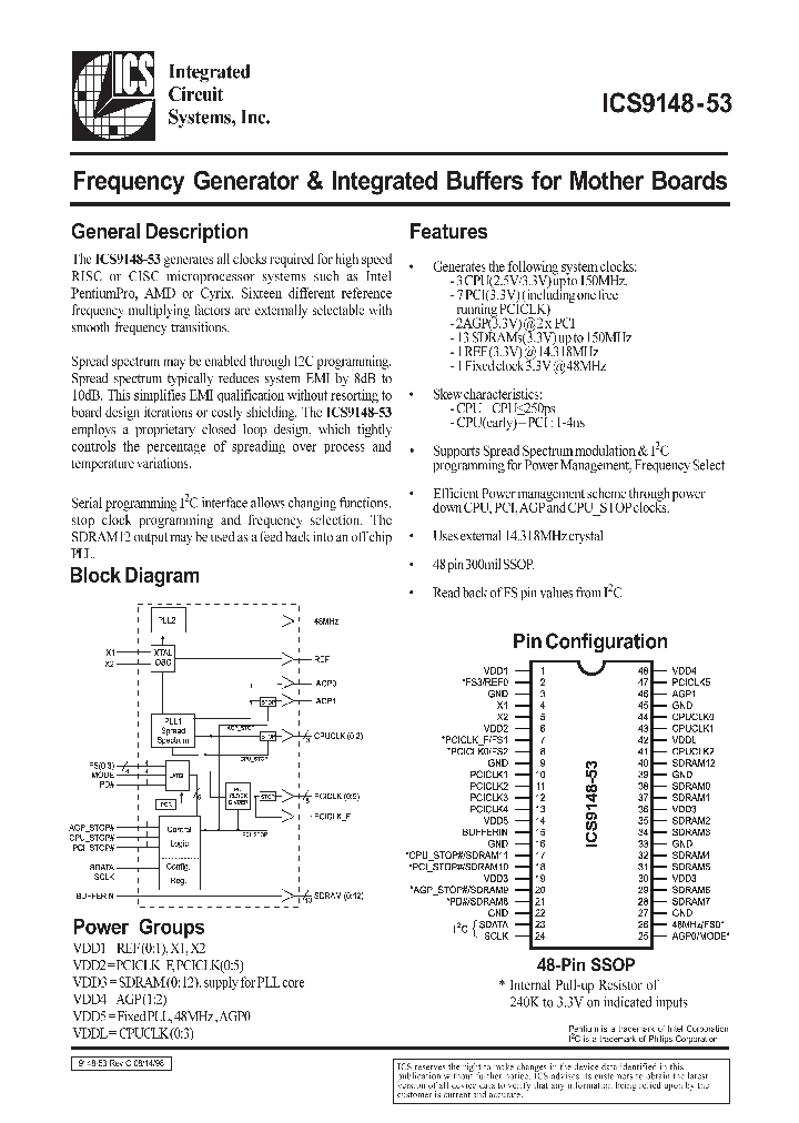 ICS9148-53_90837.PDF Datasheet