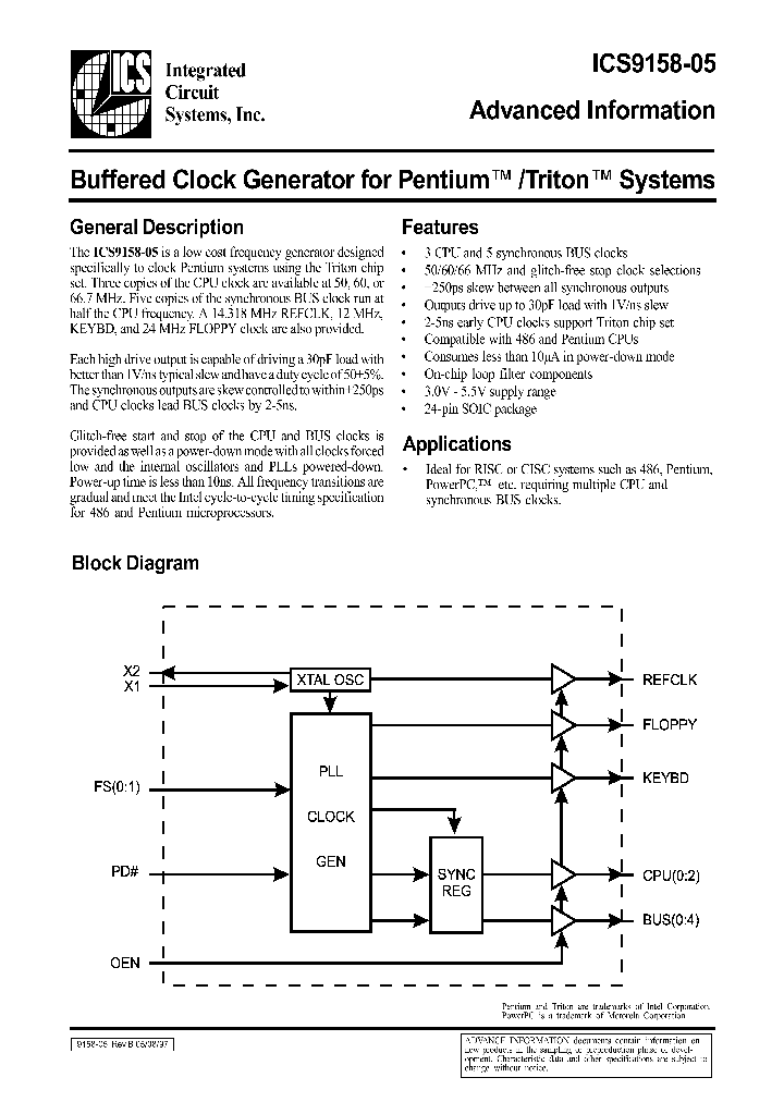 ICS9158-05_118848.PDF Datasheet