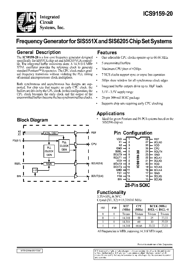 ICS9159-20_118858.PDF Datasheet