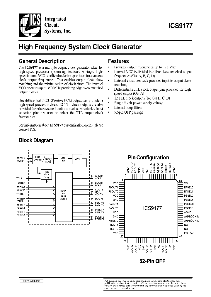 ICS9177_26336.PDF Datasheet