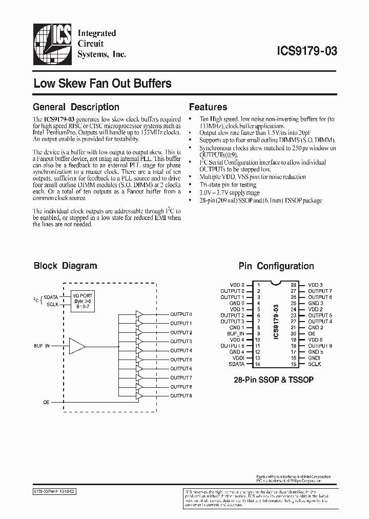ICS9179-03_26340.PDF Datasheet