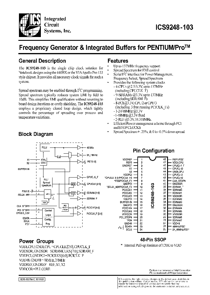 ICS9248-103_26353.PDF Datasheet
