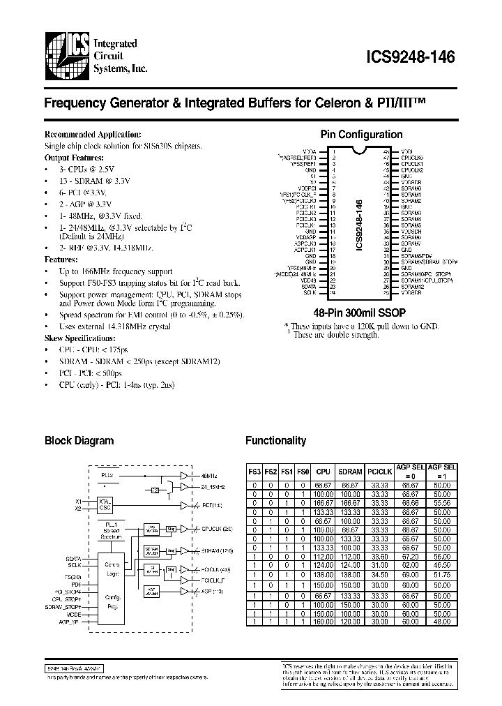 ICS9248-146_26368.PDF Datasheet