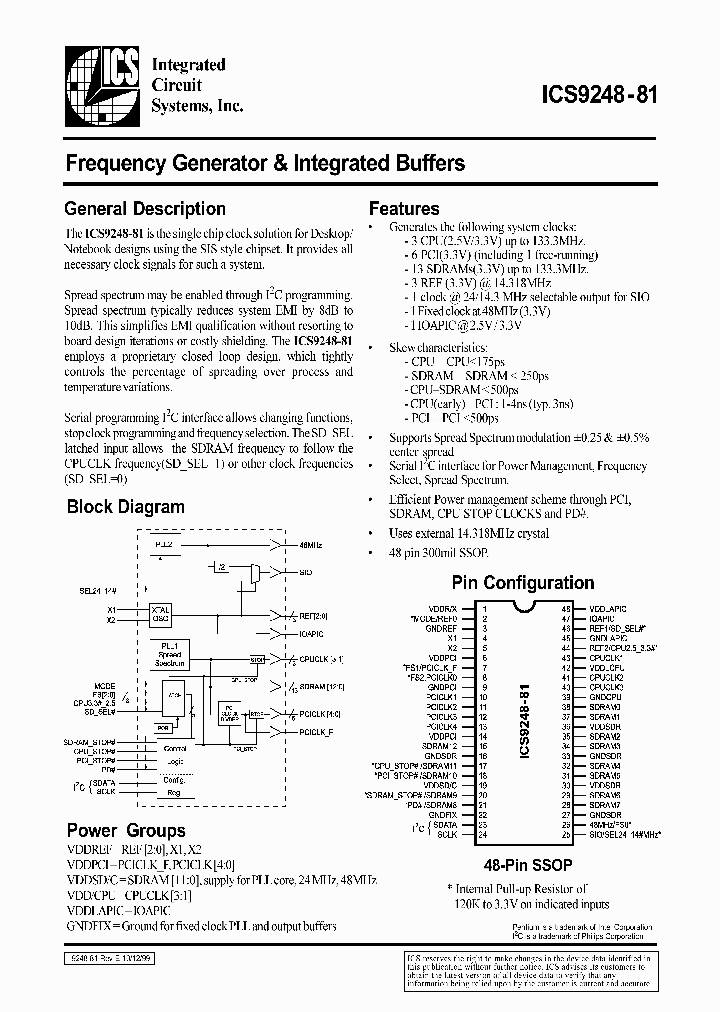 ICS9248-81_26391.PDF Datasheet