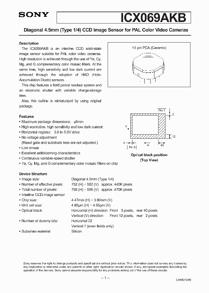 ICX069AKB_41132.PDF Datasheet