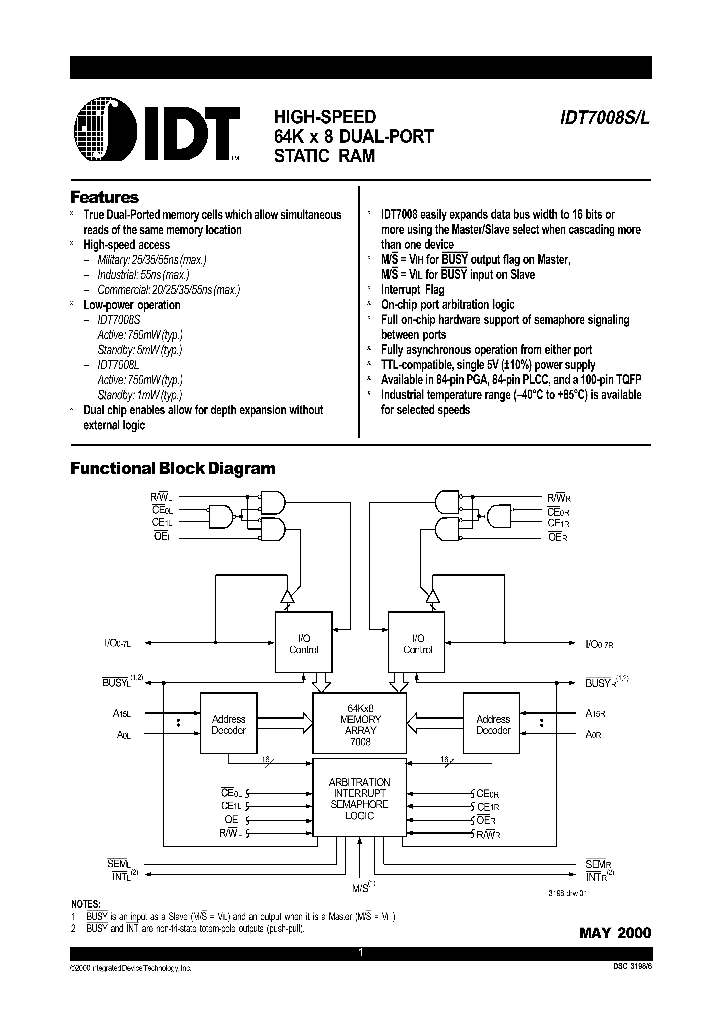 IDT7008L20J_25539.PDF Datasheet