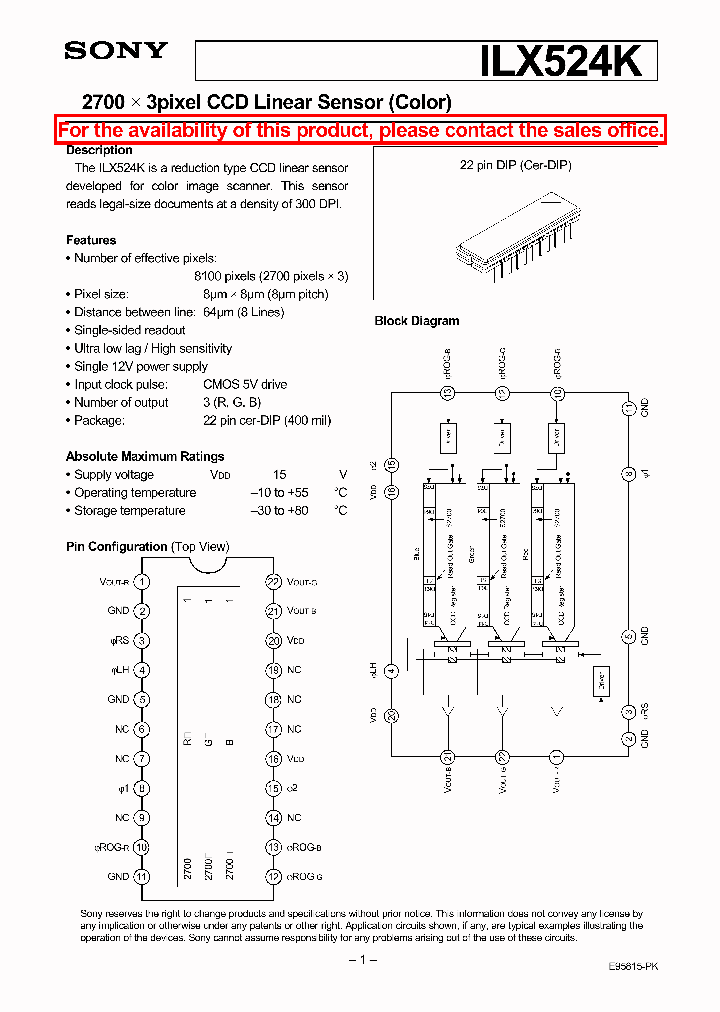 ILX524_47795.PDF Datasheet