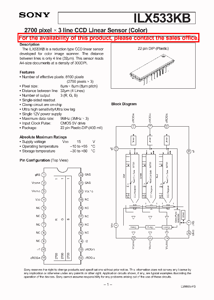 ILX533KB_124794.PDF Datasheet