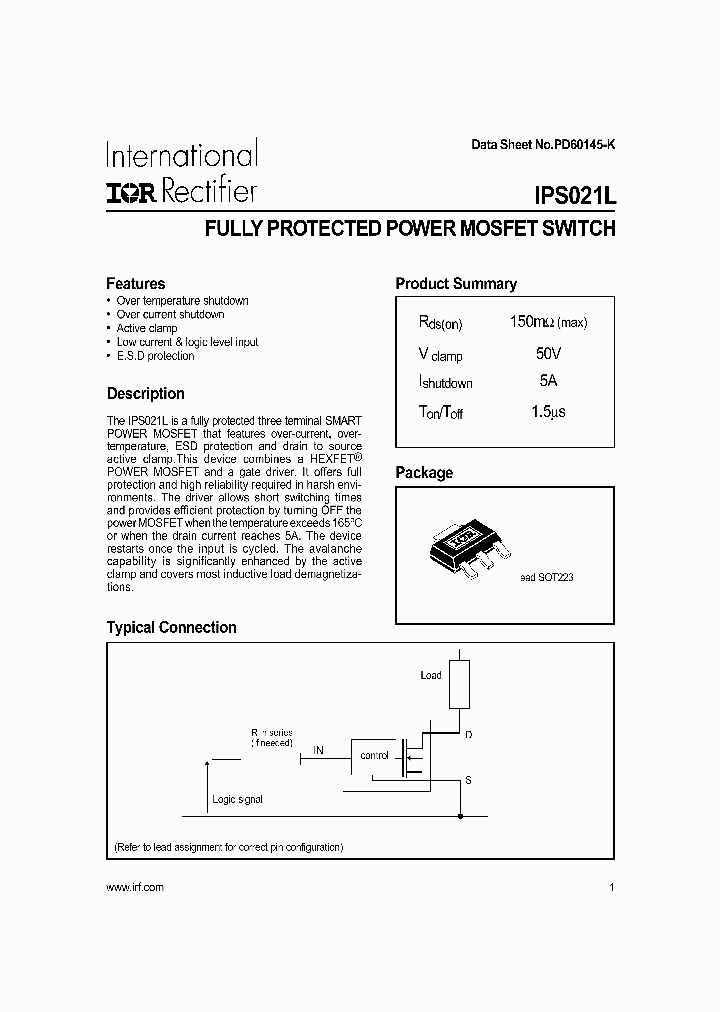 IPS021L_26655.PDF Datasheet