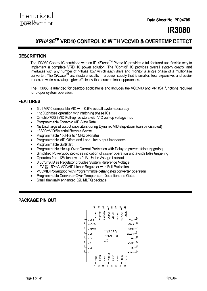 IR3080_41202.PDF Datasheet