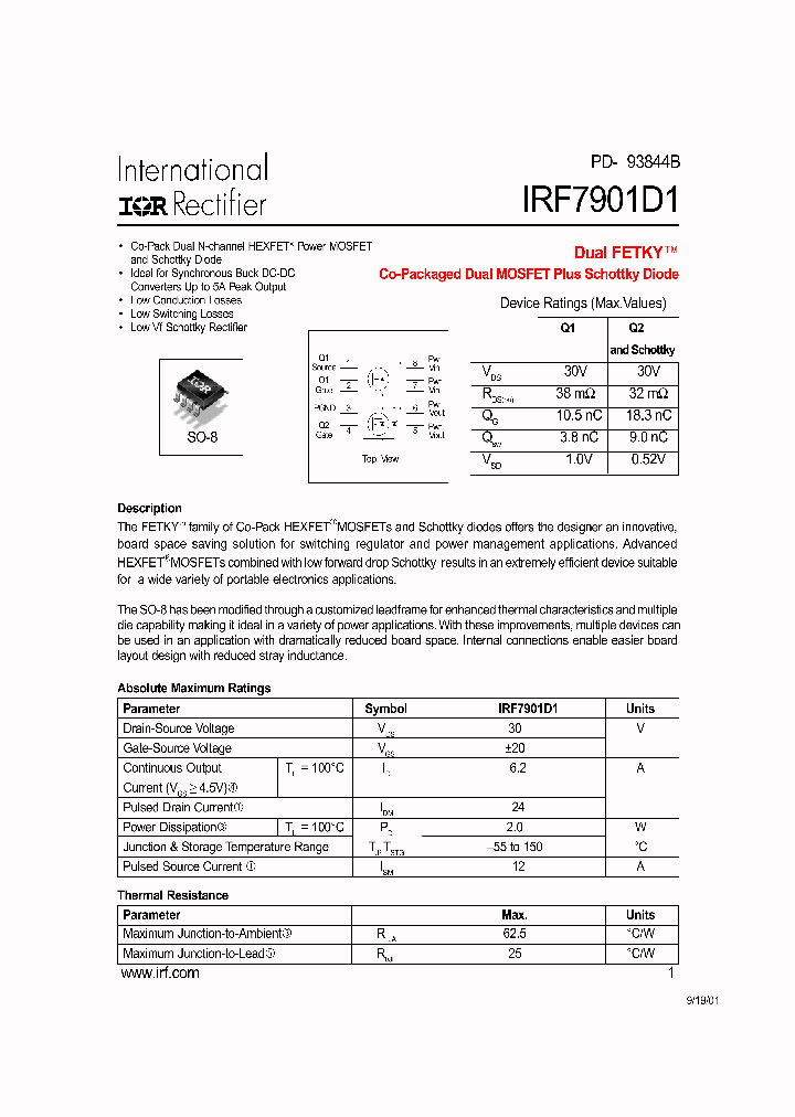 IRF7901D1_118453.PDF Datasheet