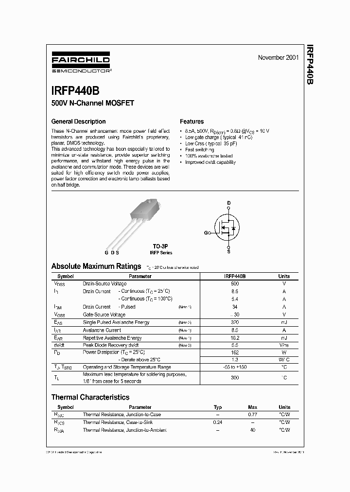IRFP440B_154936.PDF Datasheet
