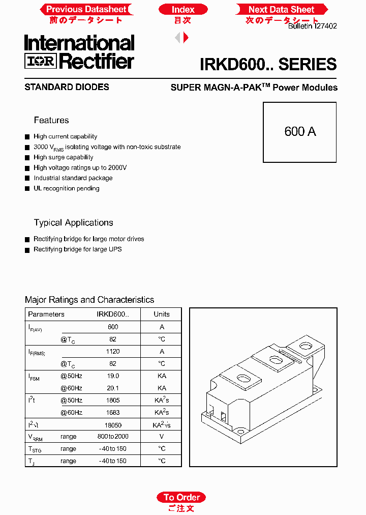 IRKD600_165052.PDF Datasheet
