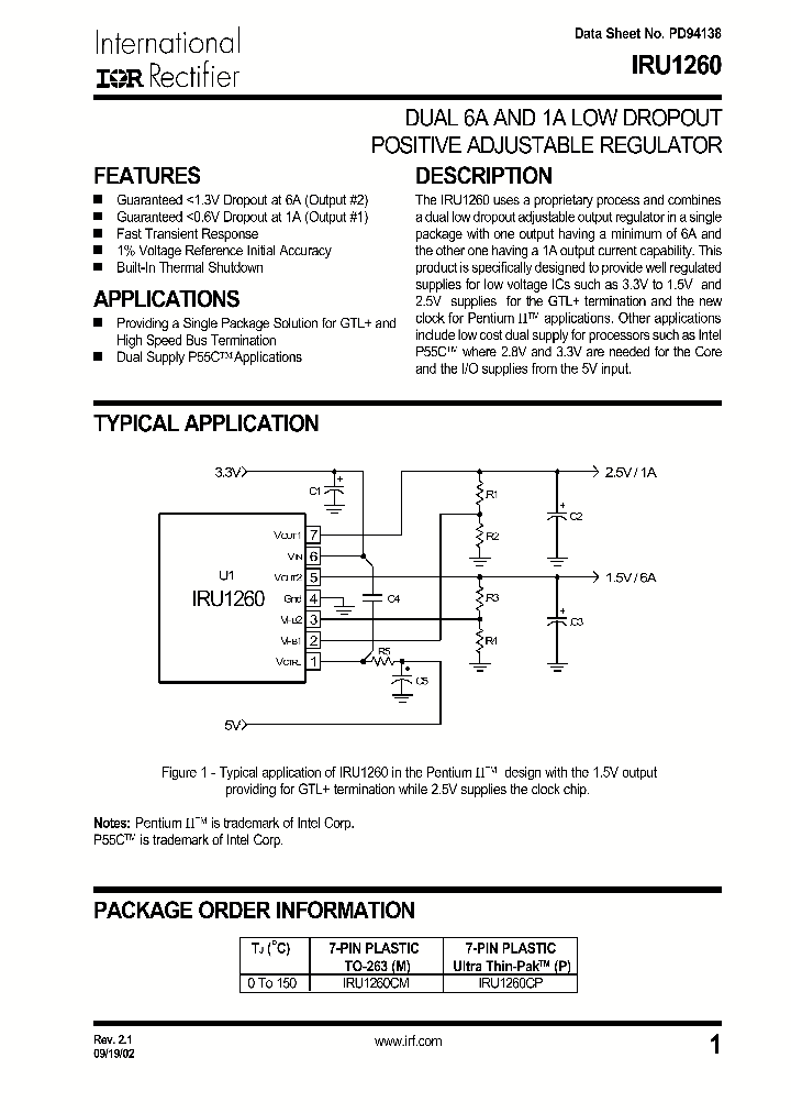 IRU1260_171705.PDF Datasheet