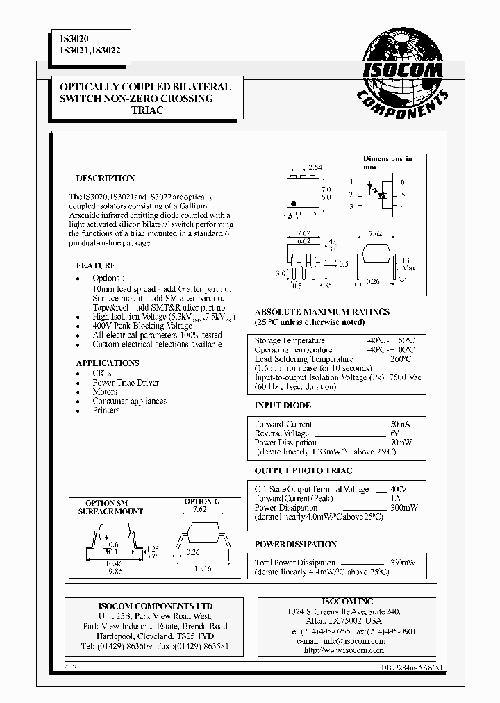 IS3020_42752.PDF Datasheet