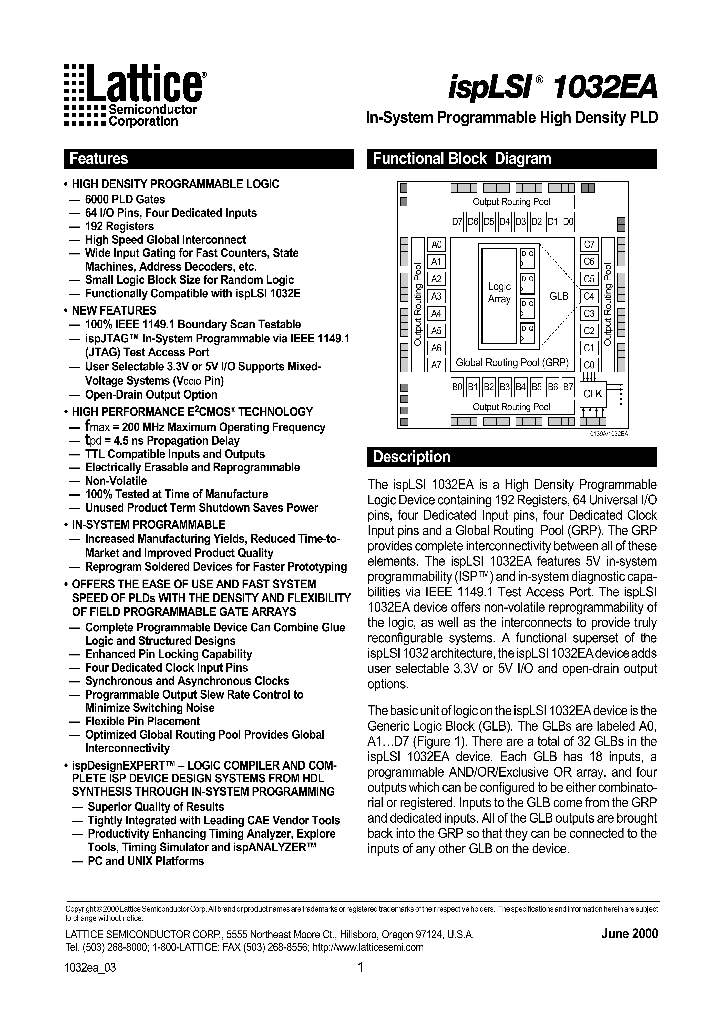 ISPLSI1032EA-170LT100_26705.PDF Datasheet