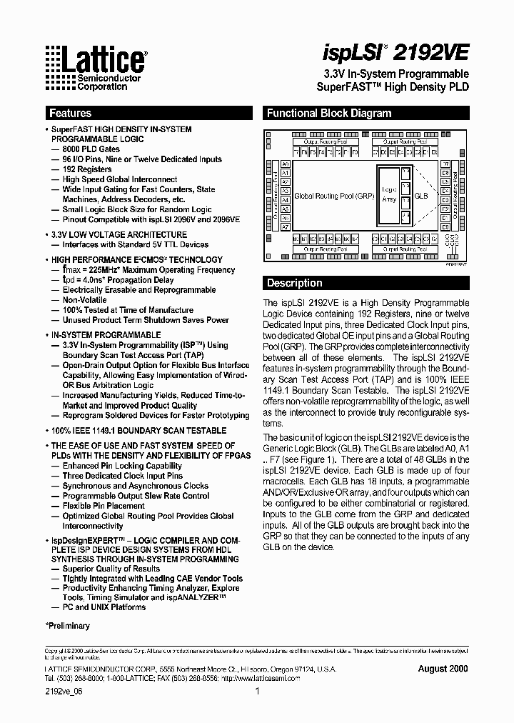 ISPLSI2192VE-135LT128_86656.PDF Datasheet