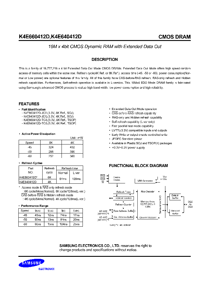 K4E640412D_131877.PDF Datasheet