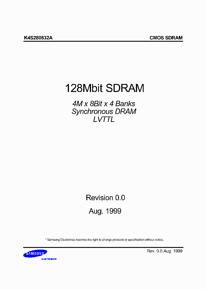 K4S280832A_37560.PDF Datasheet