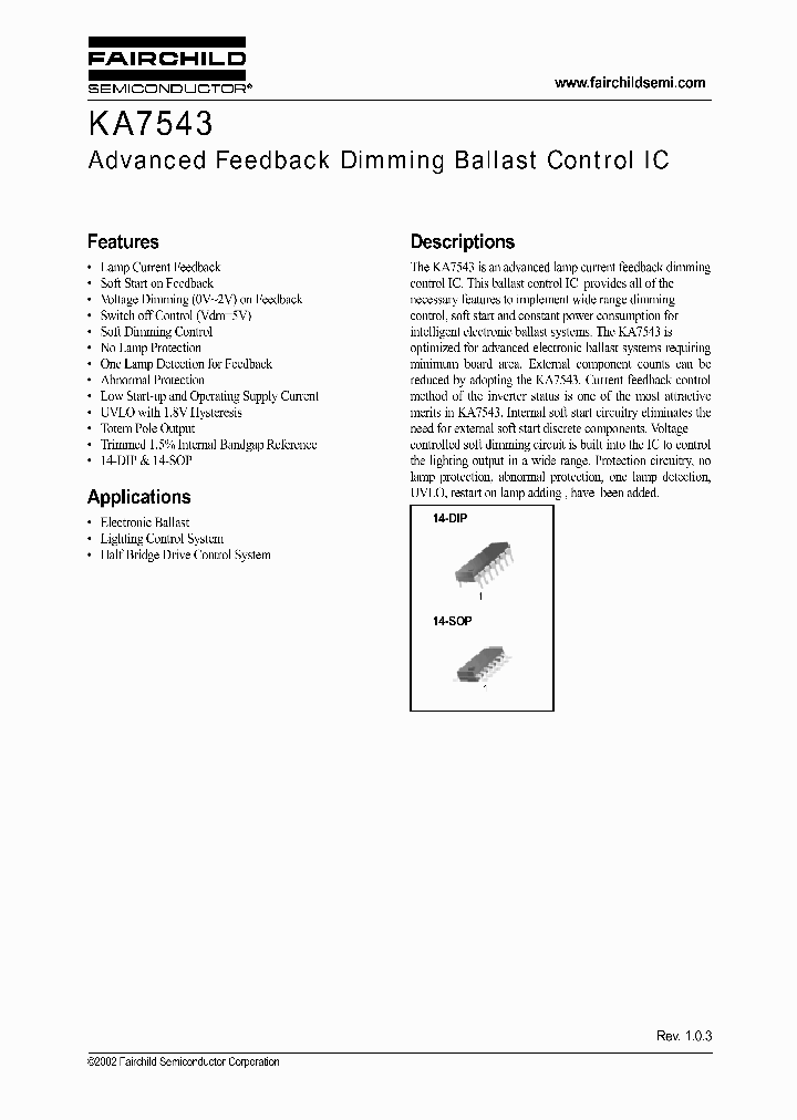 KA7543_182104.PDF Datasheet