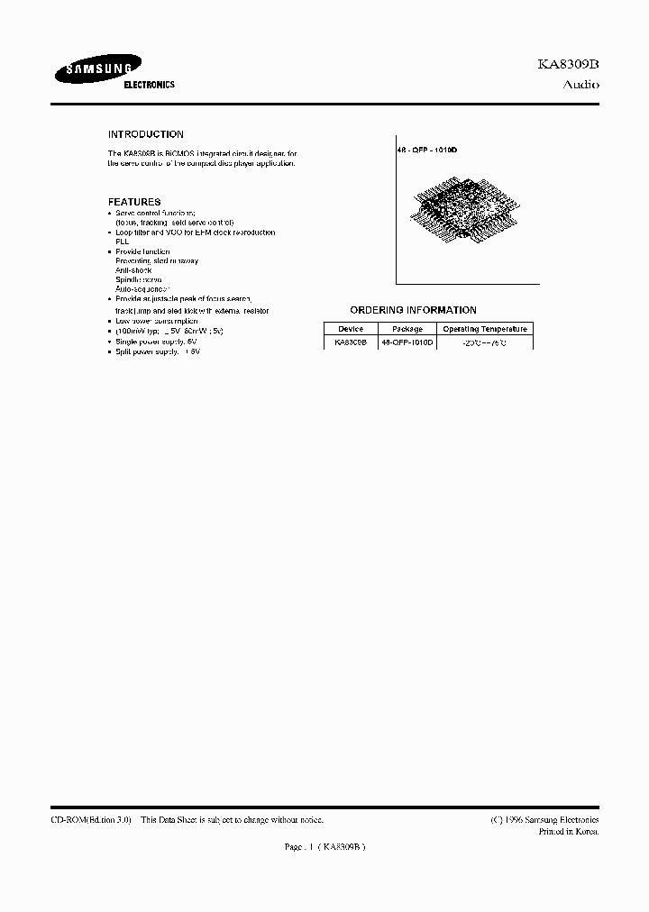KA8309_126997.PDF Datasheet