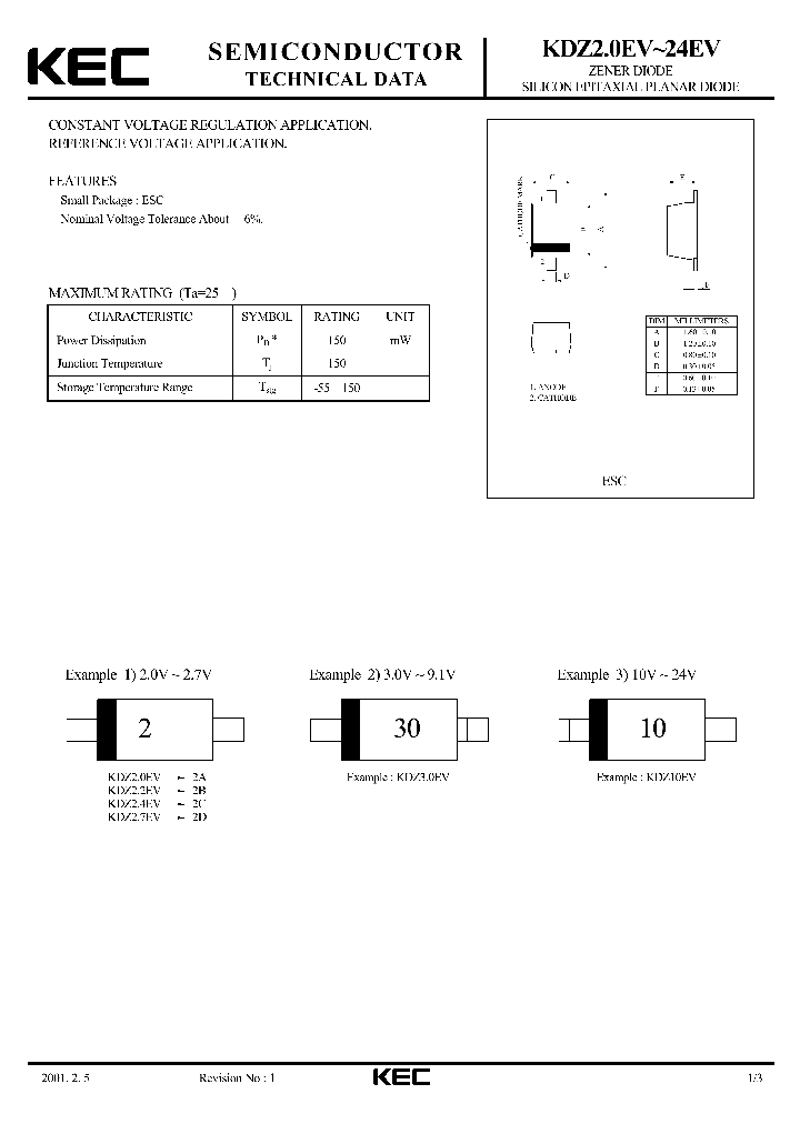 KDZ20EV_127144.PDF Datasheet