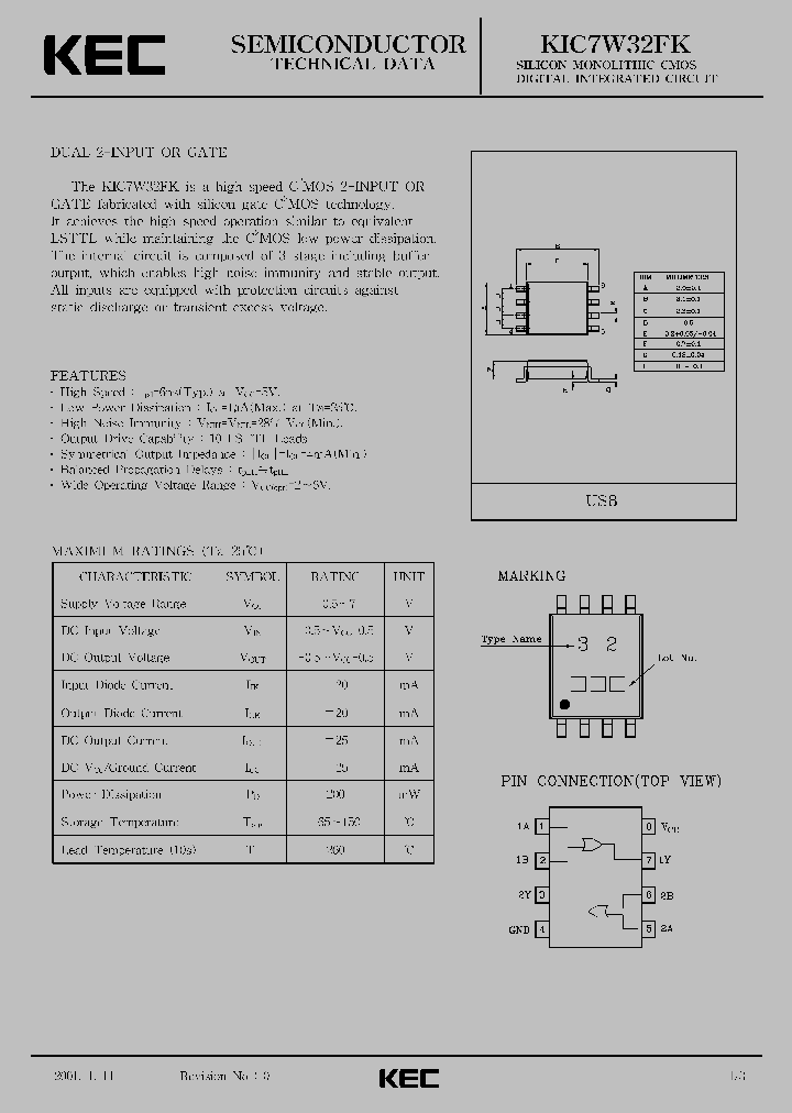 KIC7W32_182400.PDF Datasheet