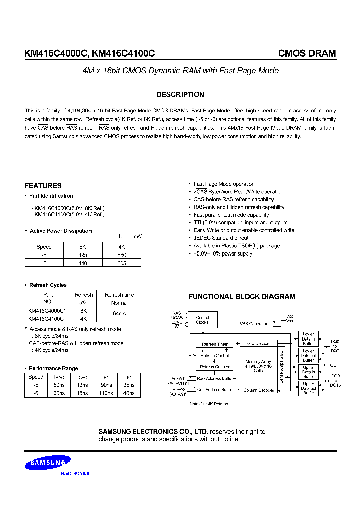 KM416C4000C_27078.PDF Datasheet
