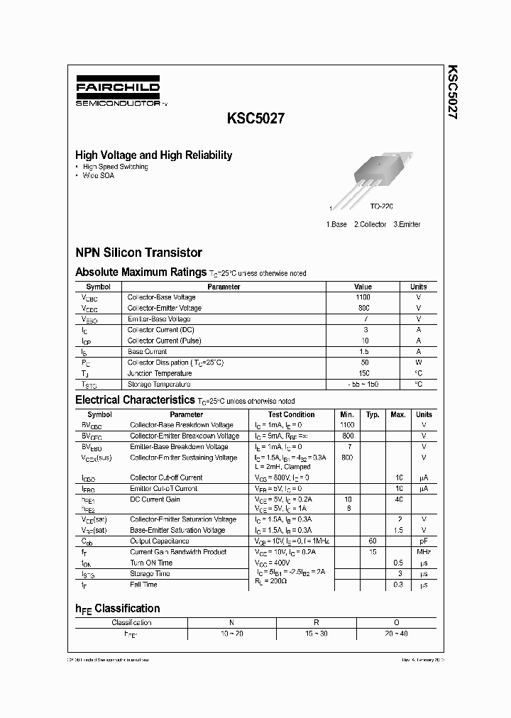 KSC5027_160766.PDF Datasheet