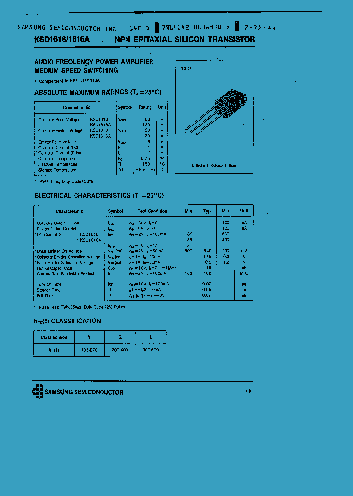 KSD1616A_108924.PDF Datasheet