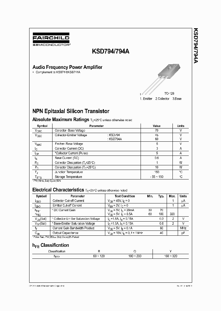 KSD794A_78748.PDF Datasheet