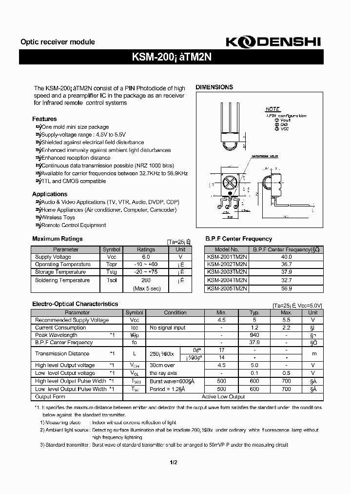 KSM-2003TM2N_161462.PDF Datasheet