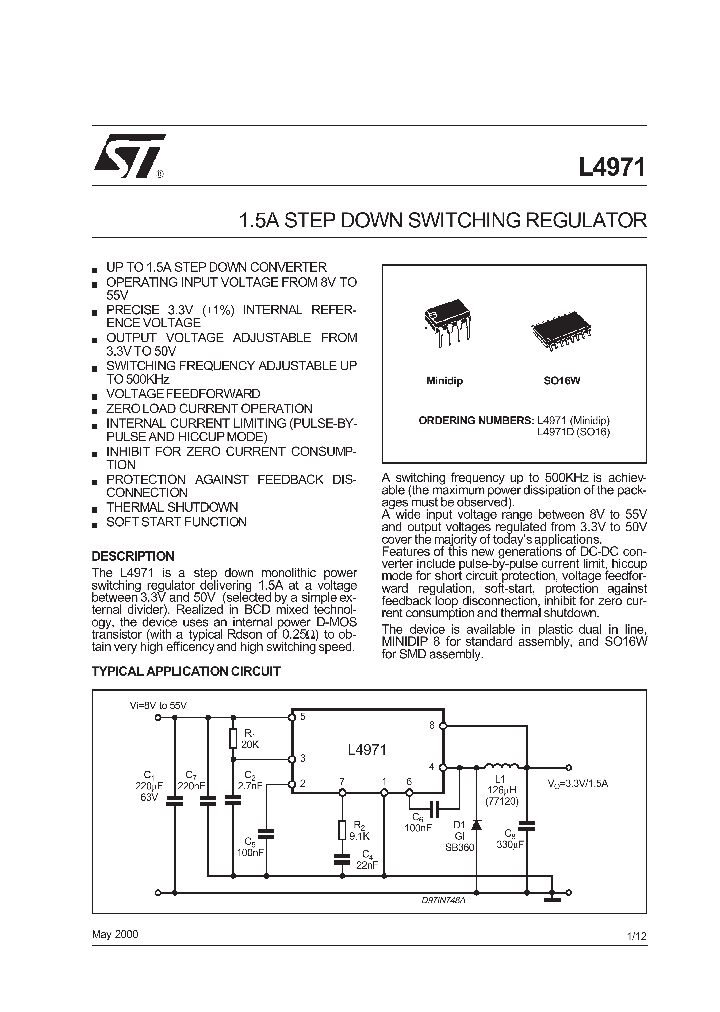 L4971_18395.PDF Datasheet