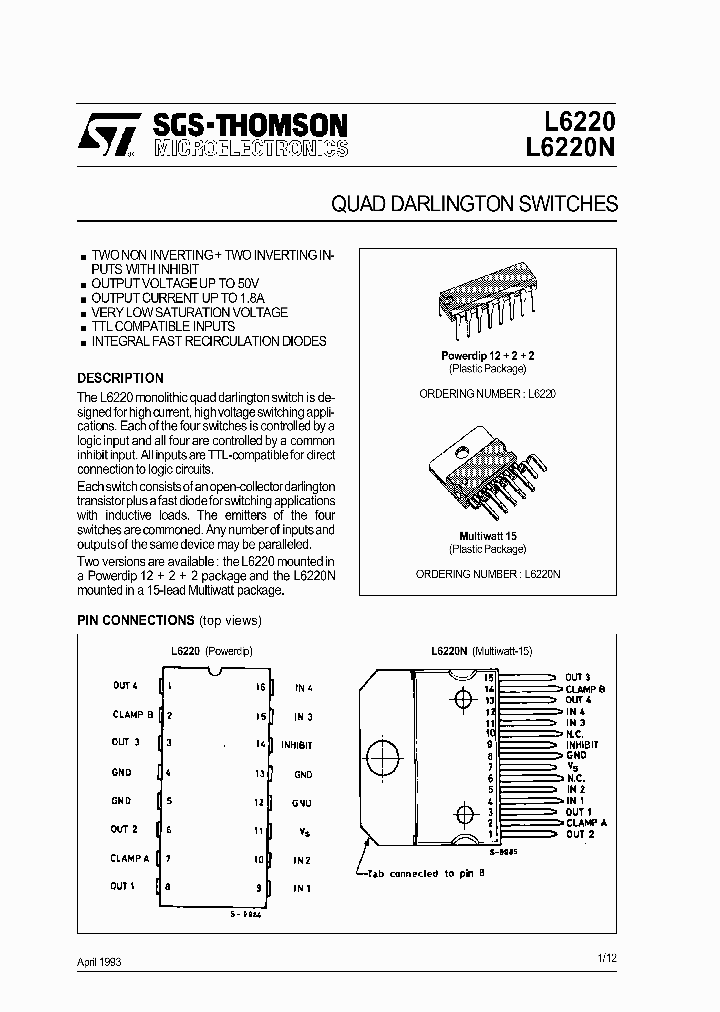 L6220_151689.PDF Datasheet