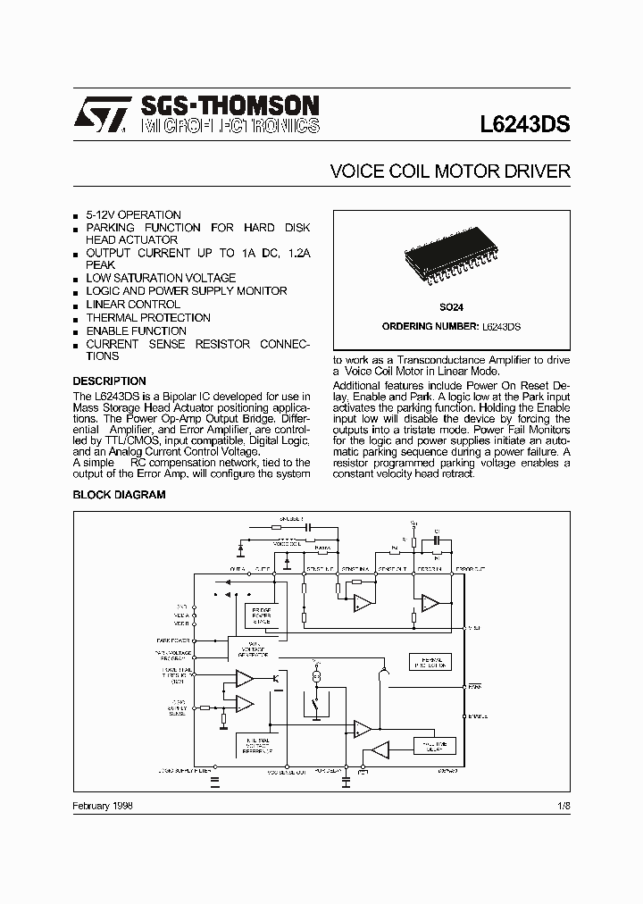 L6243DS_182209.PDF Datasheet