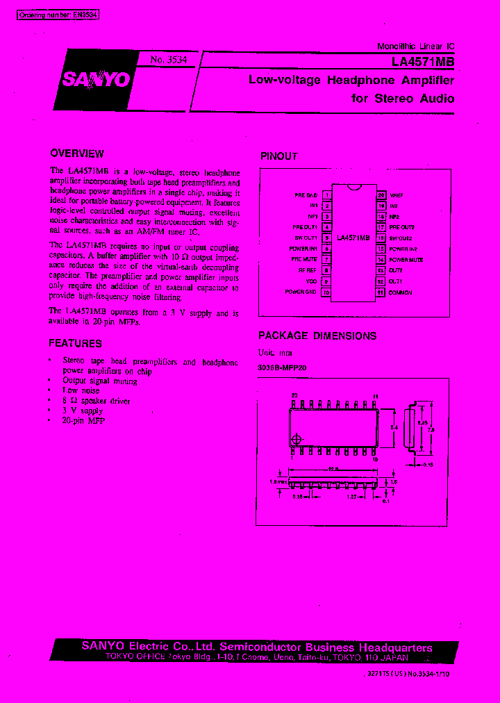 LA4571MB_136392.PDF Datasheet