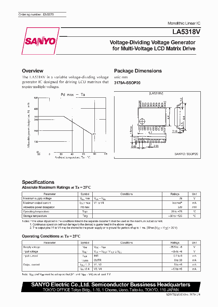 LA5318V_27786.PDF Datasheet