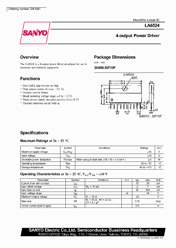 LA6524_149999.PDF Datasheet
