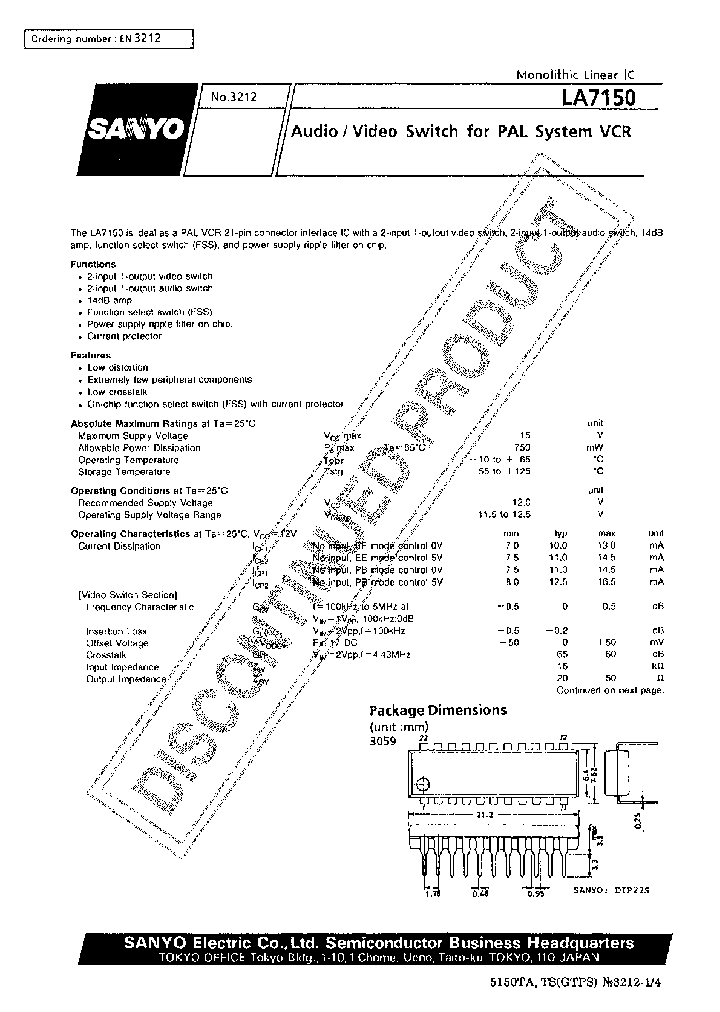 LA7150_134305.PDF Datasheet