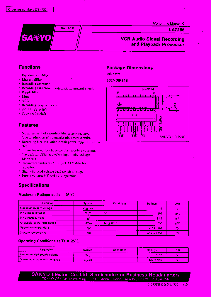 LA7286_27789.PDF Datasheet